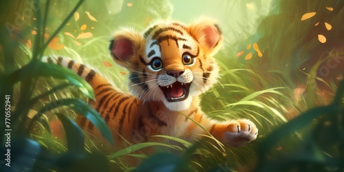 Cute animal in the jungle
