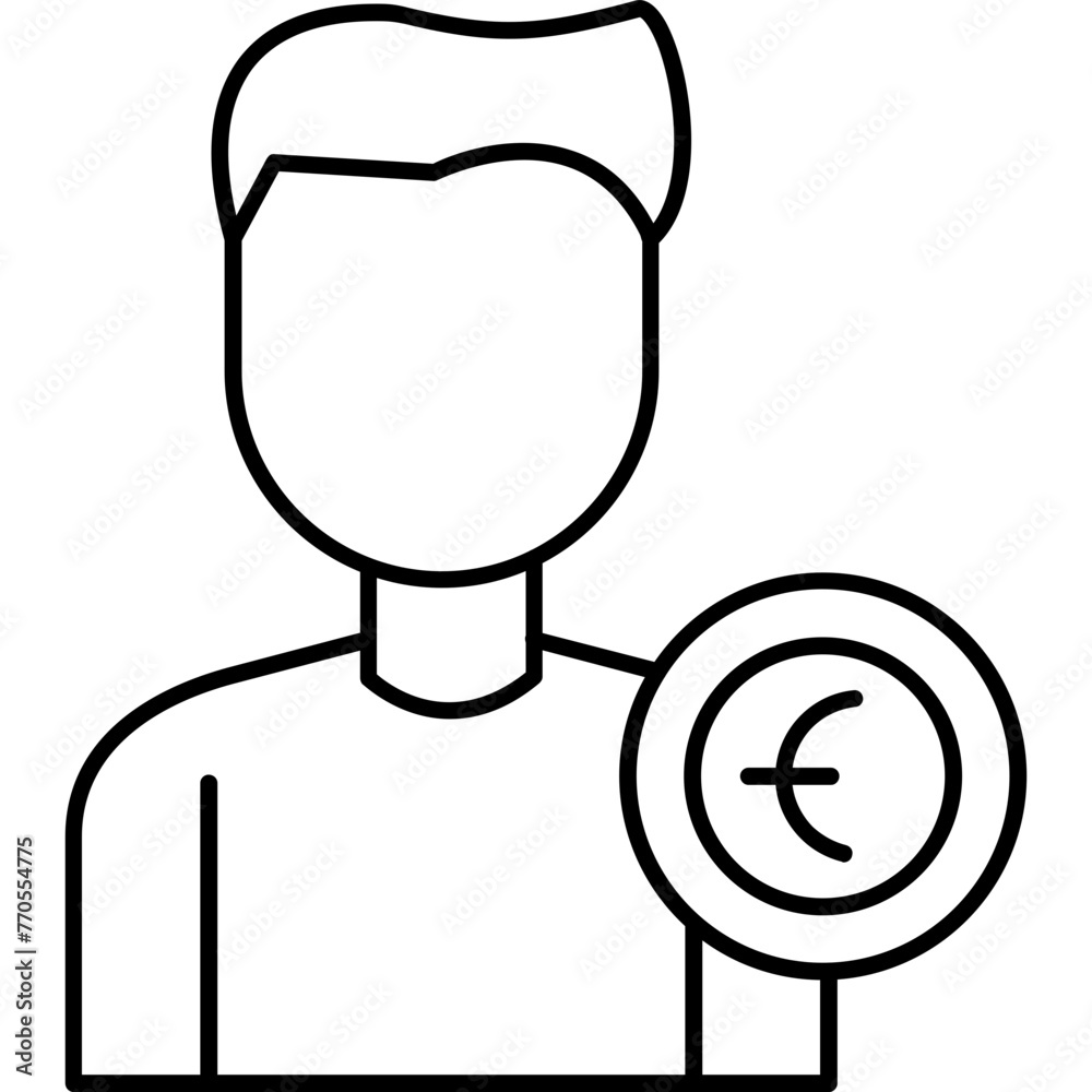 Salesman Icon Salesman Icon