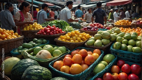 Vegetable farmer market 