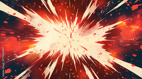 Explosion Excitement Explosion Abstract Background photo