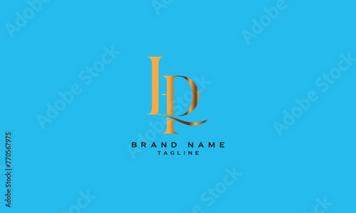 LHP, LPH, HLP, HPL, PHL, PLH, Abstract initial monogram letter alphabet logo design photo