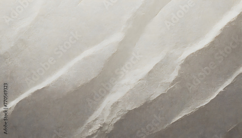 Warm white rough grainy stone texture background . Generative AI.