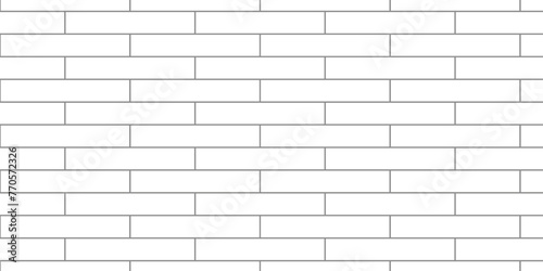 White brick background texture. White brick pattern and white background wall brick. Abstract construction stone brick seamless background texture. photo