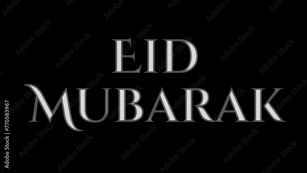 text of Eid Mubarak , Eid Mubarak