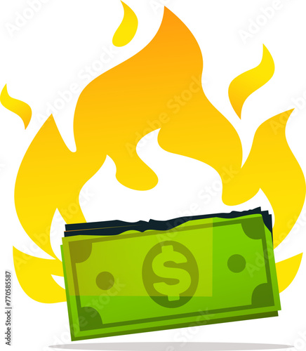 money burning, the concept of inflation and the depreciation of money