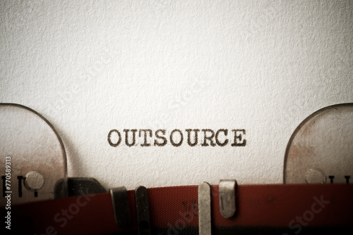 Outsource concept view © WINDCOLORS