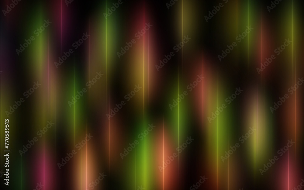 Beautiful abstract colorful background with yellow, green, orange neon lines. Fantastic glow