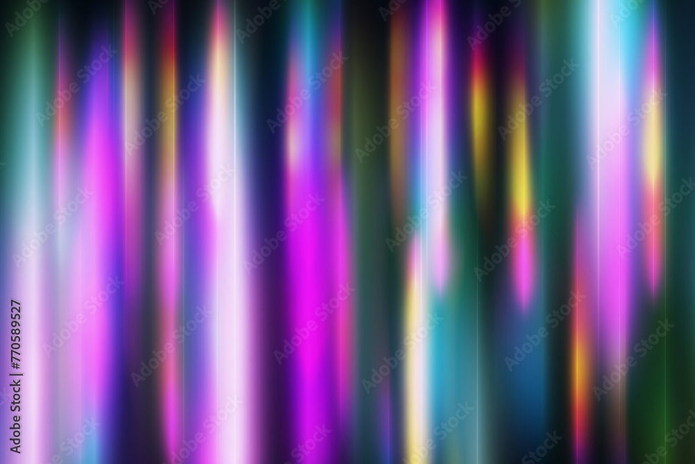 Beautiful abstract colorful background with neon lines. Fantastic glow