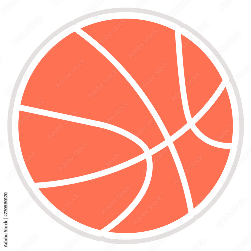 BasketBall Vector Icon Design Illustration BasketBall Vector Icon Design Illustration