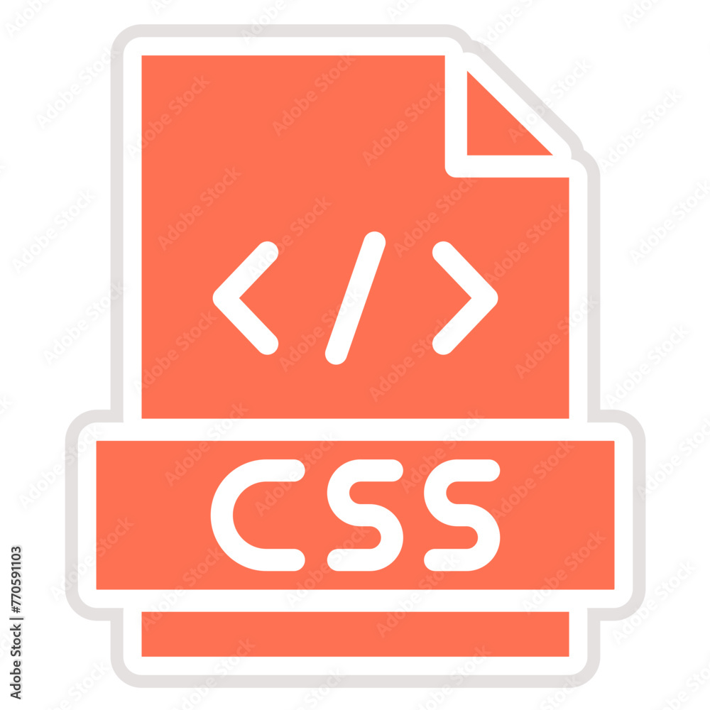 Css Vector Icon Design Illustration Css Vector Icon Design Illustration