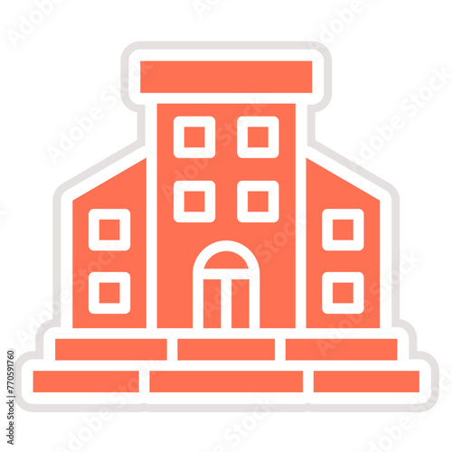 Condo Vector Icon Design Illustration