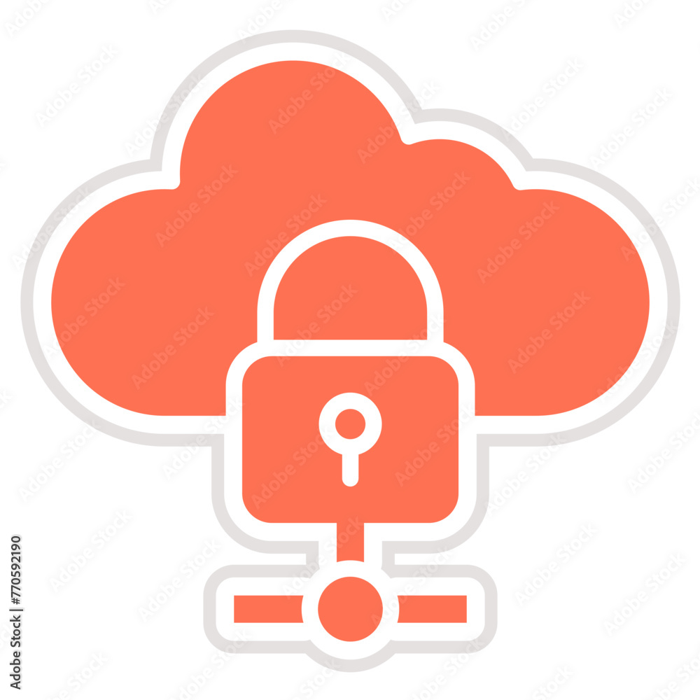 Data protection Vector Icon Design Illustration Data protection Vector Icon Design Illustration