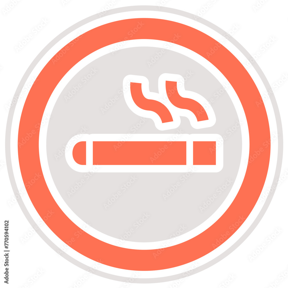 smoking area Vector Icon Design Illustration smoking area Vector Icon Design Illustration