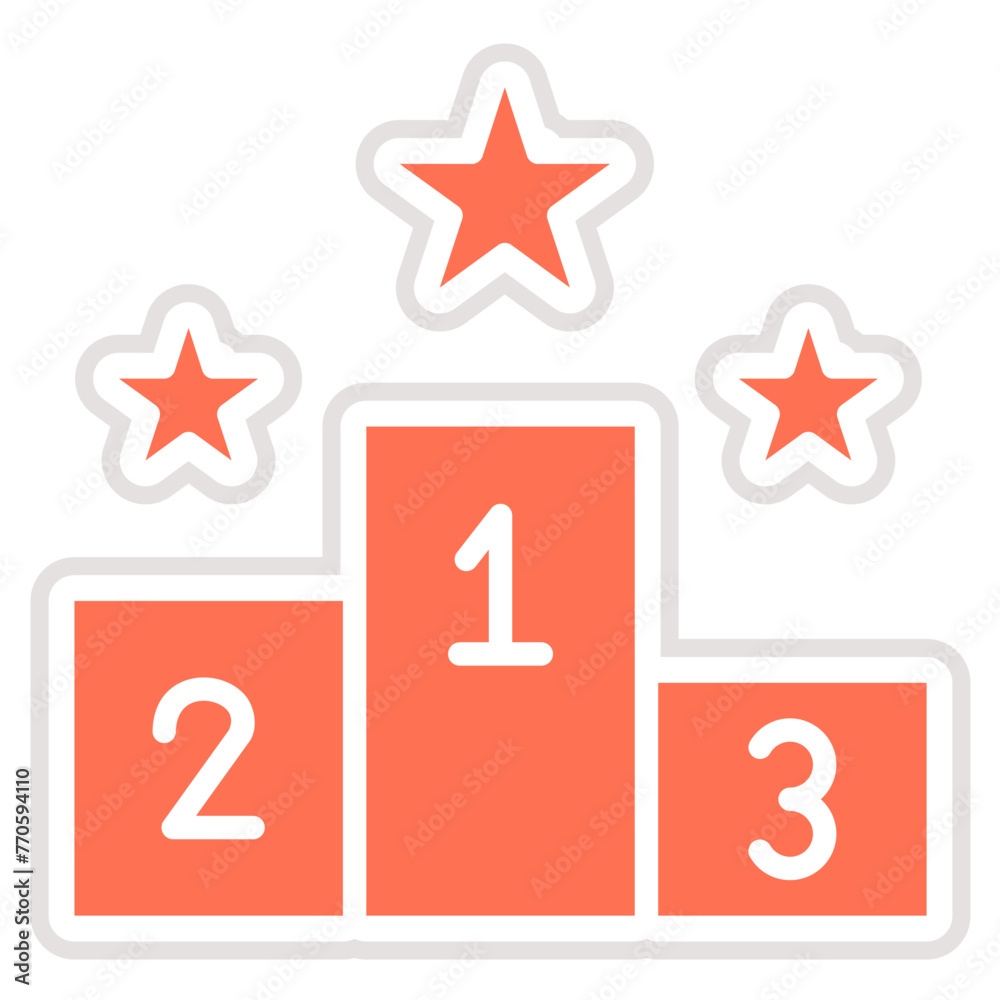 Ranking Vector Icon Design Illustration Ranking Vector Icon Design Illustration