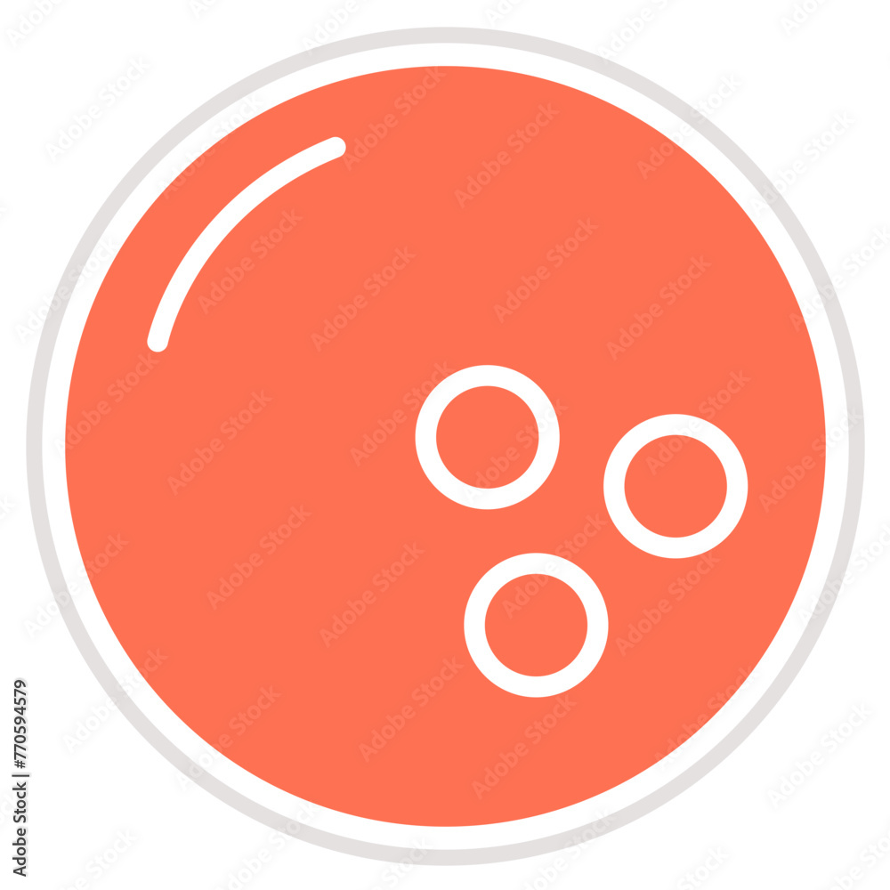 Bowling ball Vector Icon Design Illustration Bowling ball Vector Icon Design Illustration