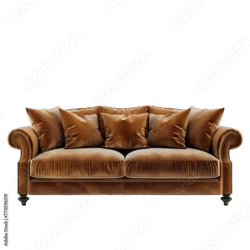 sofa isolated on white background