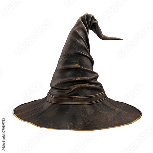 wizard hat isolated on white