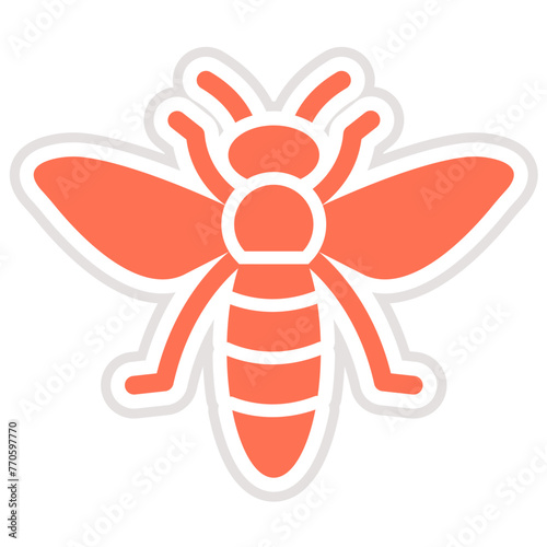 Insect Vector Icon Design Illustration