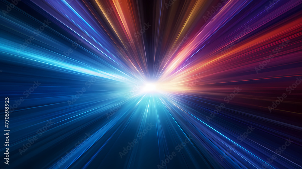 High speed motion blur abstract background