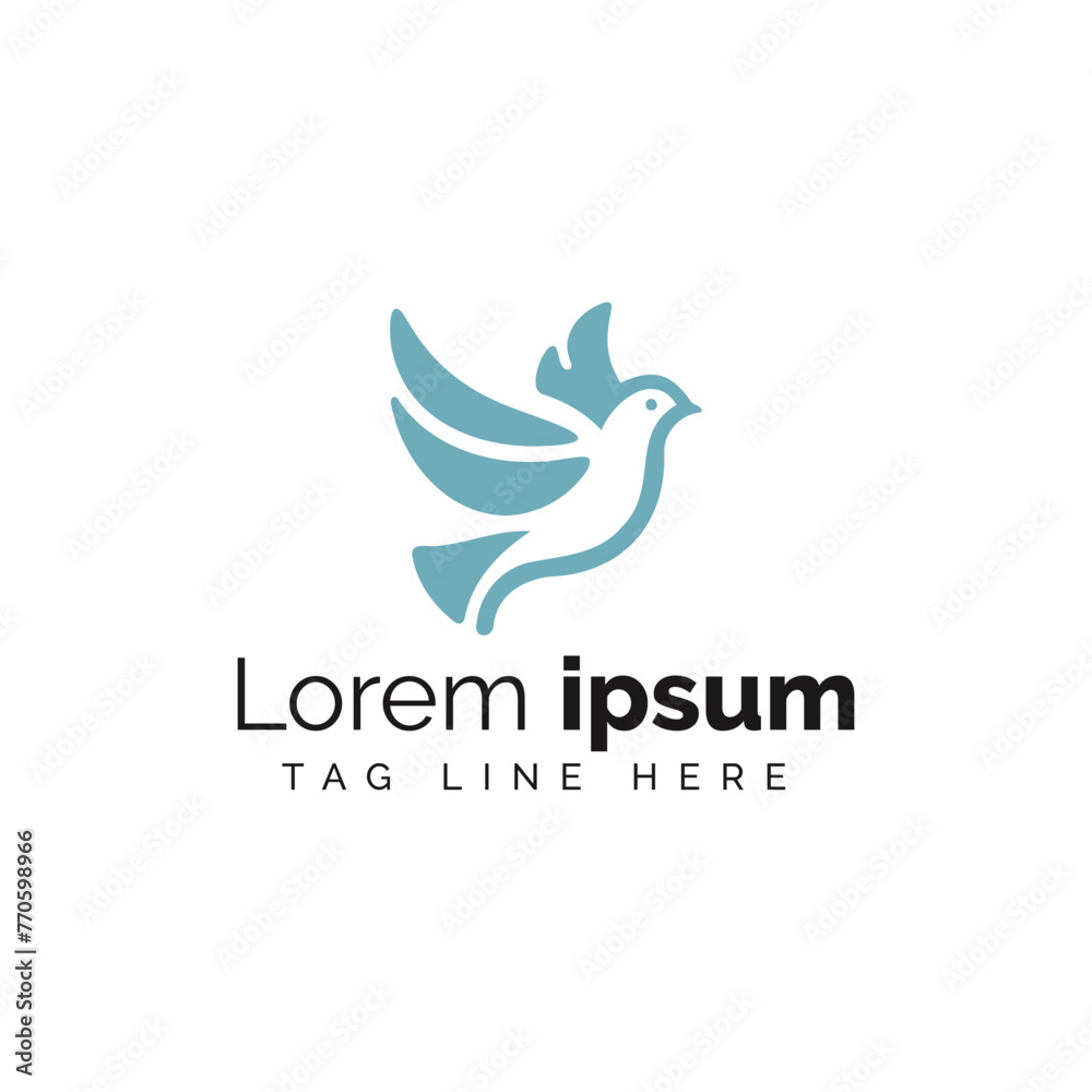 Obraz premium A bird logo