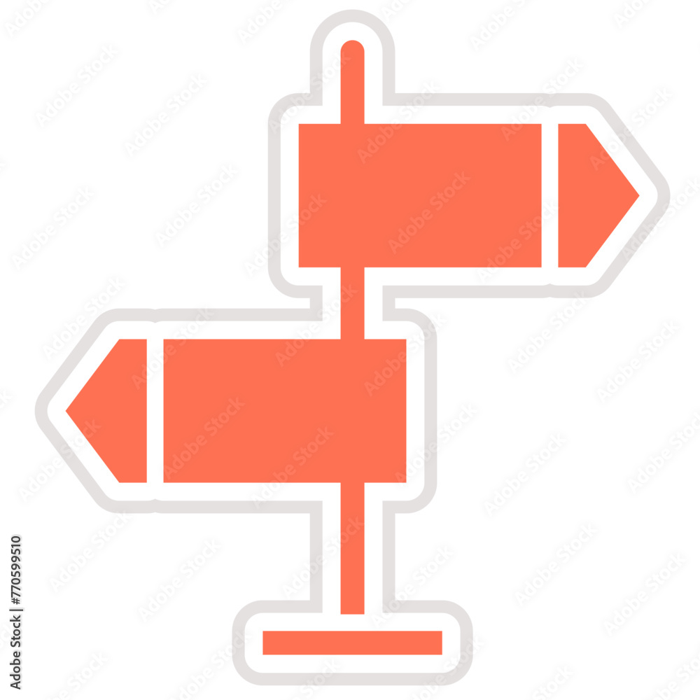 Signboard Vector Icon Design Illustration Signboard Vector Icon Design Illustration