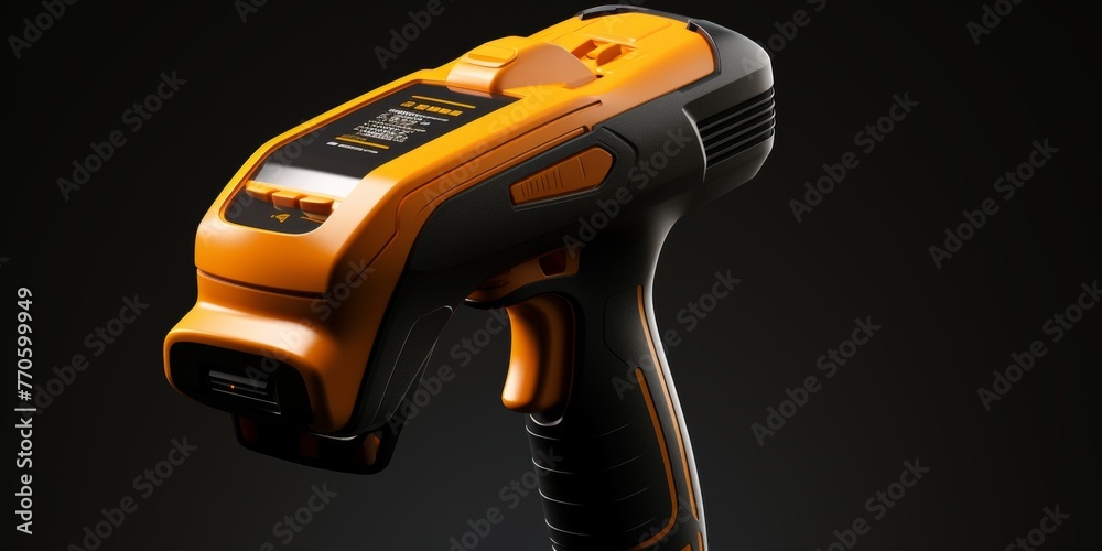 Barcode Scanner in Action: High-Tech Retail Technology at Work Barcode Scanner in Action: High-Tech Retail Technology at Work