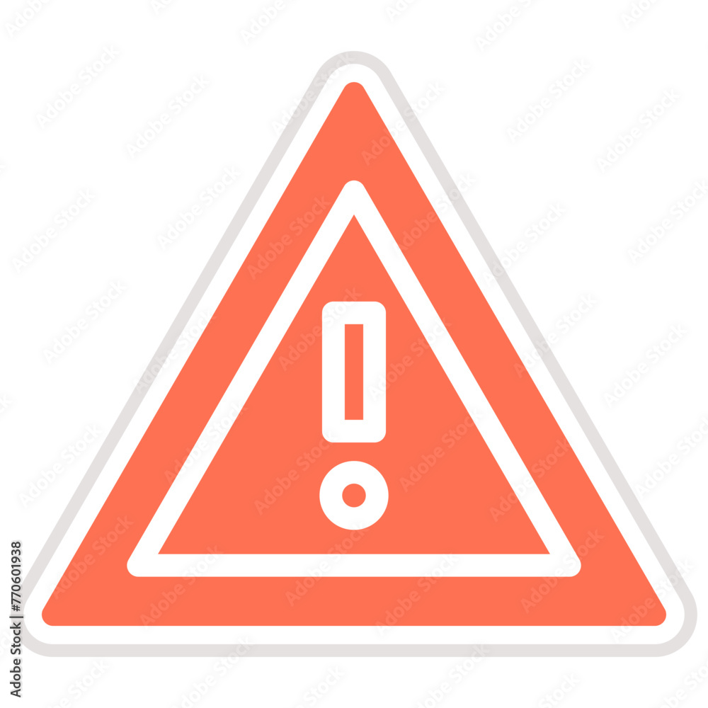 Warning Vector Icon Design Illustration Warning Vector Icon Design Illustration