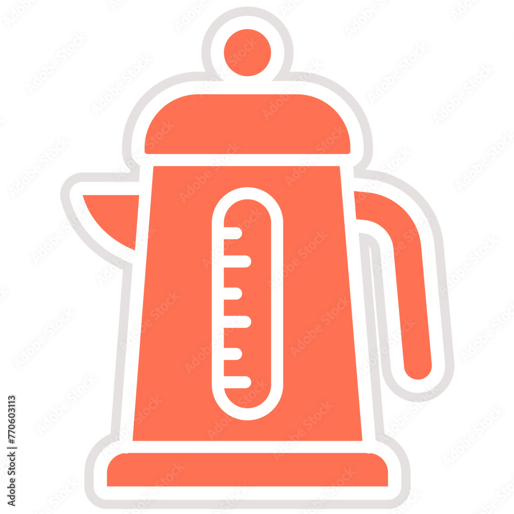 Electric Kettle Vector Icon Design Illustration Electric Kettle Vector Icon Design Illustration