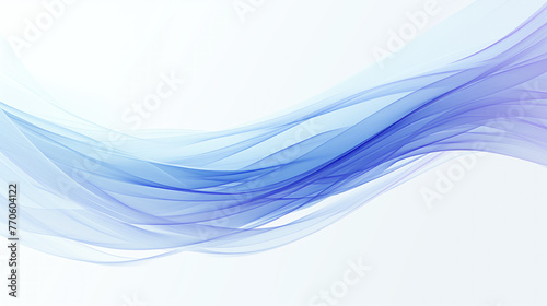 abstract wave background in delicate tones with color transition from white to blue