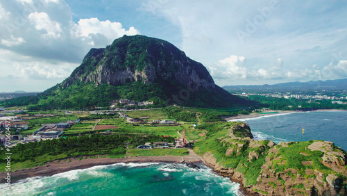 제주도 여름 풍경 드론 촬영