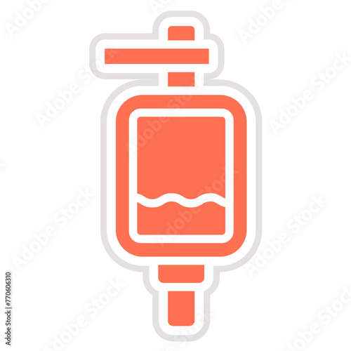 Urinal Vector Icon Design Illustration
