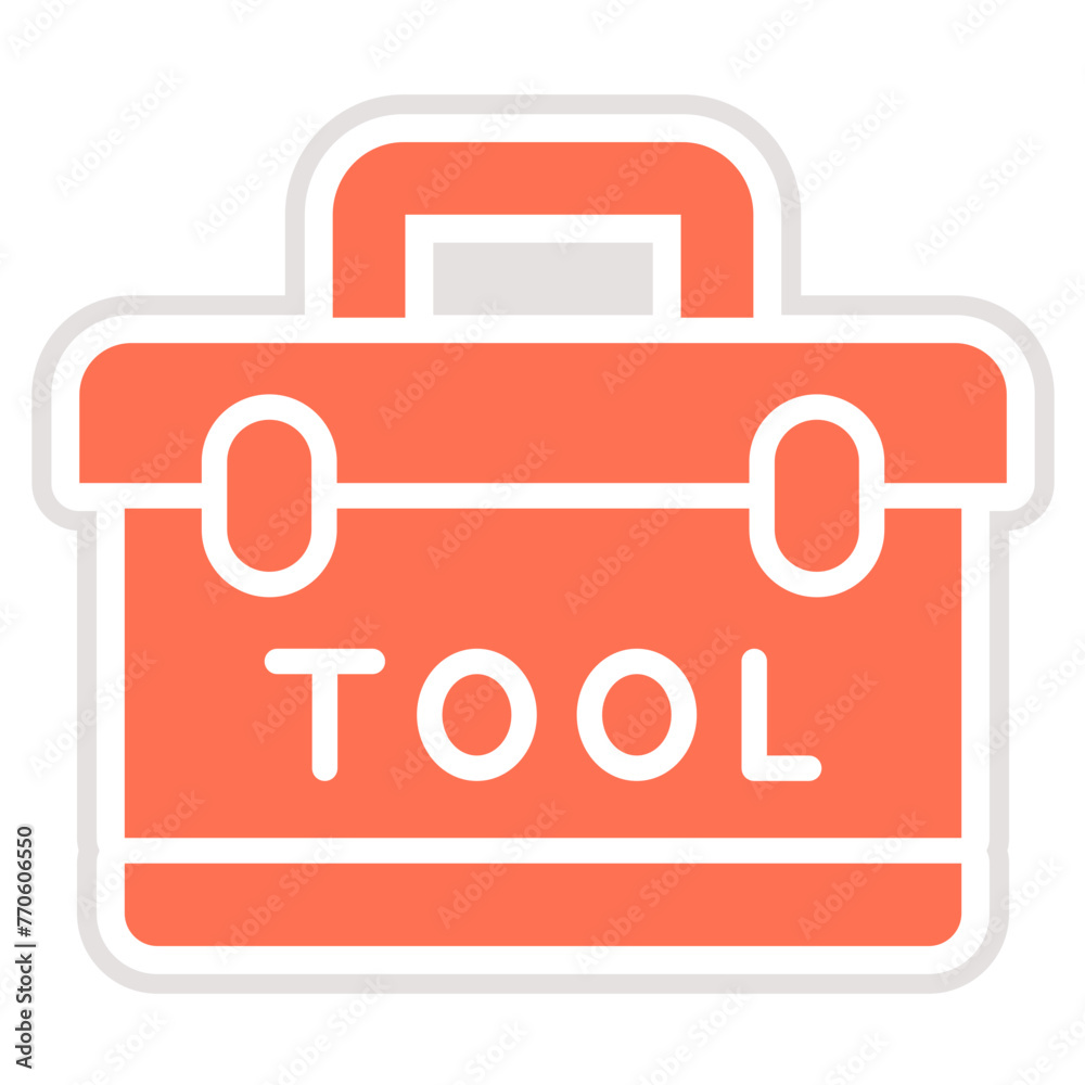 Toolbox Vector Icon Design Illustration Toolbox Vector Icon Design Illustration