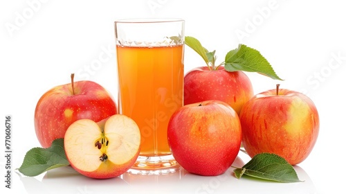 Apple juice and fresh apples isolated on white,apple juice and fresh fruits ,  apple juice and fresh fruits
Apple Juice in Glass and Jug Isolated On White Background.