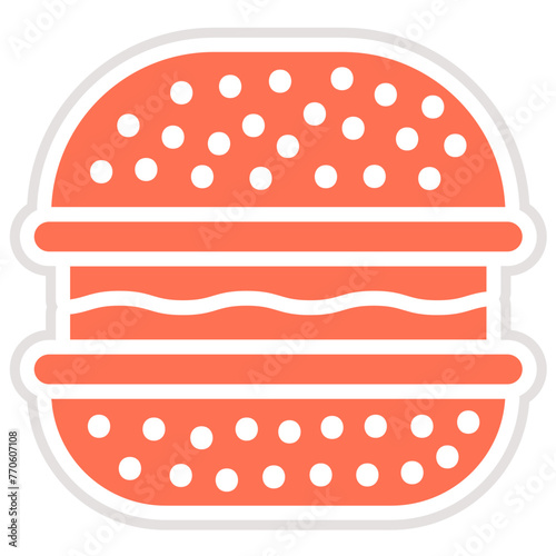 Macaroons Vector Icon Design Illustration