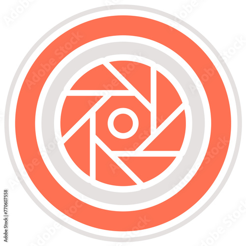 Diafragma Vector Icon Design Illustration