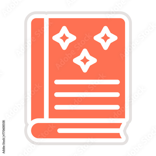Fairytale Vector Icon Design Illustration