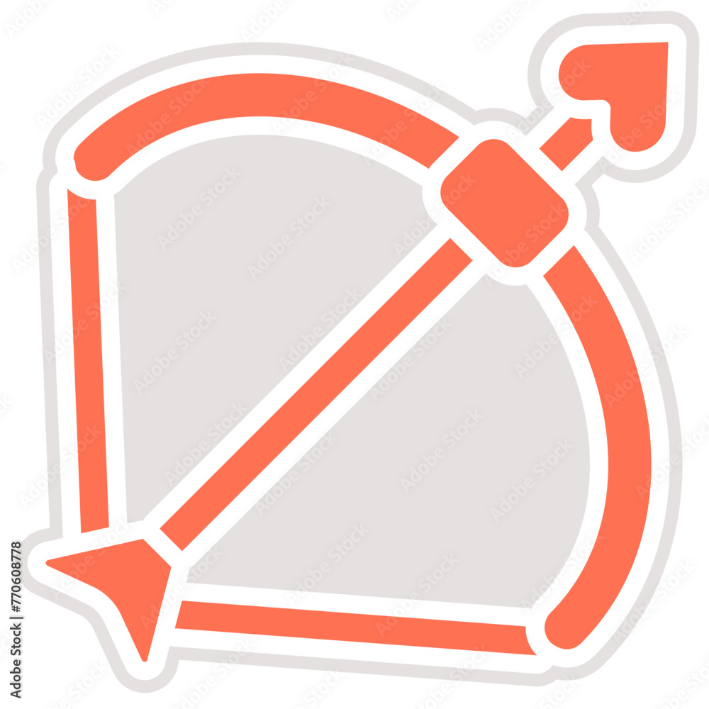 Cupid Arrow Vector Icon Design Illustration Cupid Arrow Vector Icon Design Illustration
