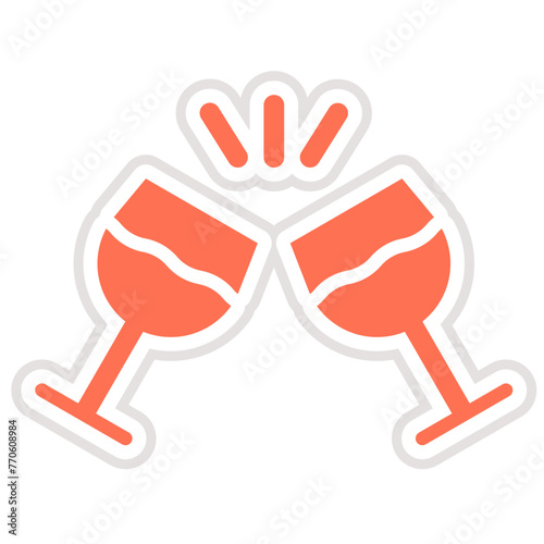 Toast Vector Icon Design Illustration