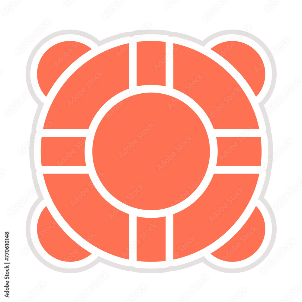 Lifebuoy Vector Icon Design Illustration Lifebuoy Vector Icon Design Illustration