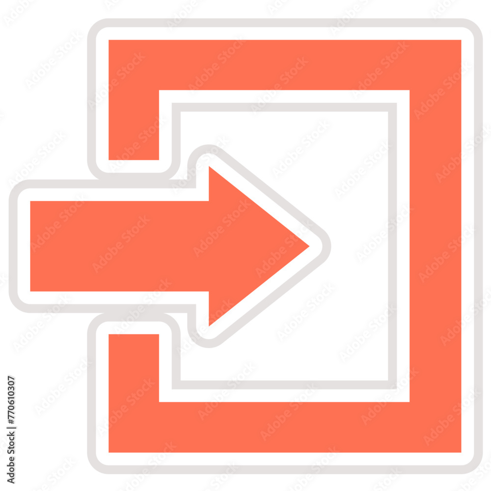 Log in Vector Icon Design Illustration Log in Vector Icon Design Illustration