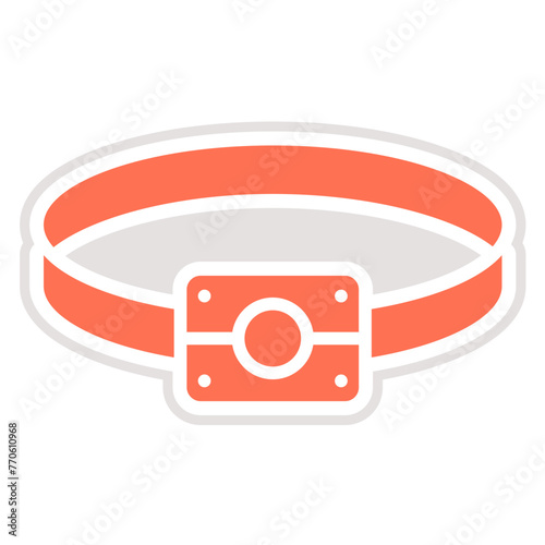 Head Lamp Vector Icon Design Illustration