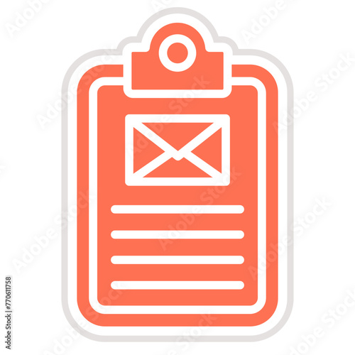 Postal Regulations Vector Icon Design Illustration