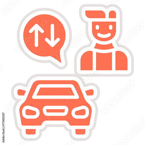 Haggling Vector Icon Design Illustration