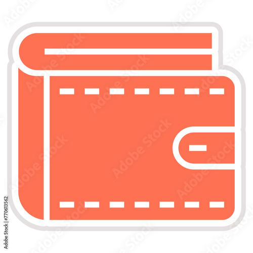 Wallet Vector Icon Design Illustration