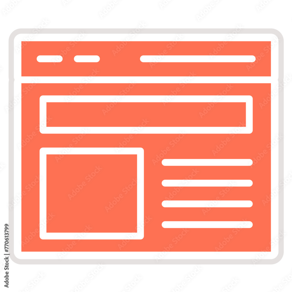 Website Vector Icon Design Illustration Website Vector Icon Design Illustration
