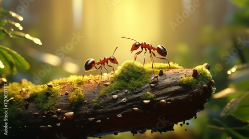 A poignant HD video showcasing the sacrifice of an ant as it selflessly gives its life to protect its colony, highlighting the profound sense of duty and sacrifice prevalent in the world of ants.
