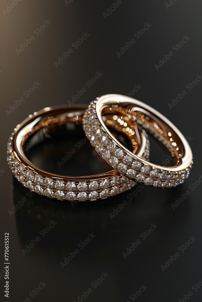 Isolated wedding rings on transparent background, high detail Isolated wedding rings on transparent background, high detail