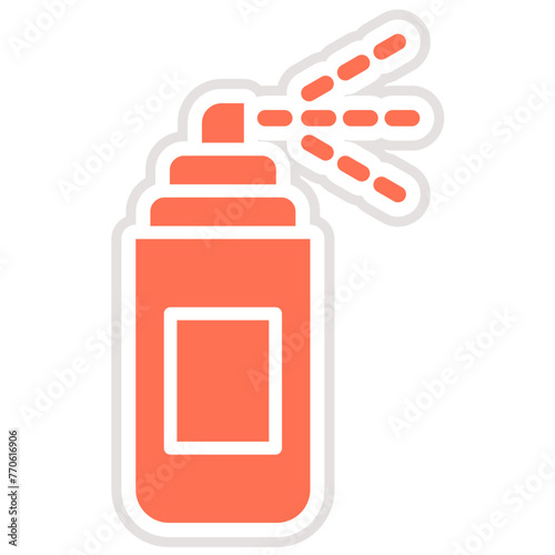 Spray Vector Icon Design Illustration