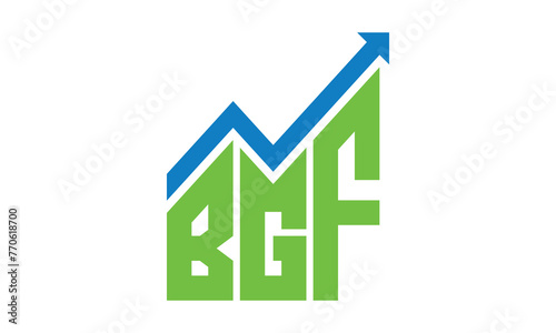 Free Download BGF financial logo design vector template. - GFXLoad