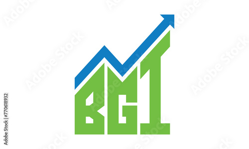 Free Download BGI financial logo design vector template. - GFXLoad